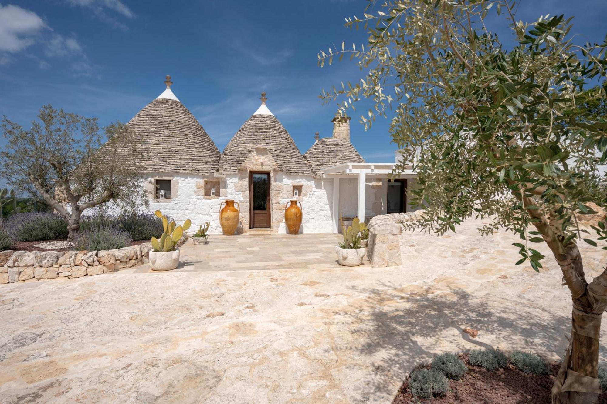 Trullo Perla Greta - Luxury Country Villa & Private Heated Pool ألبيروبيللو المظهر الخارجي الصورة