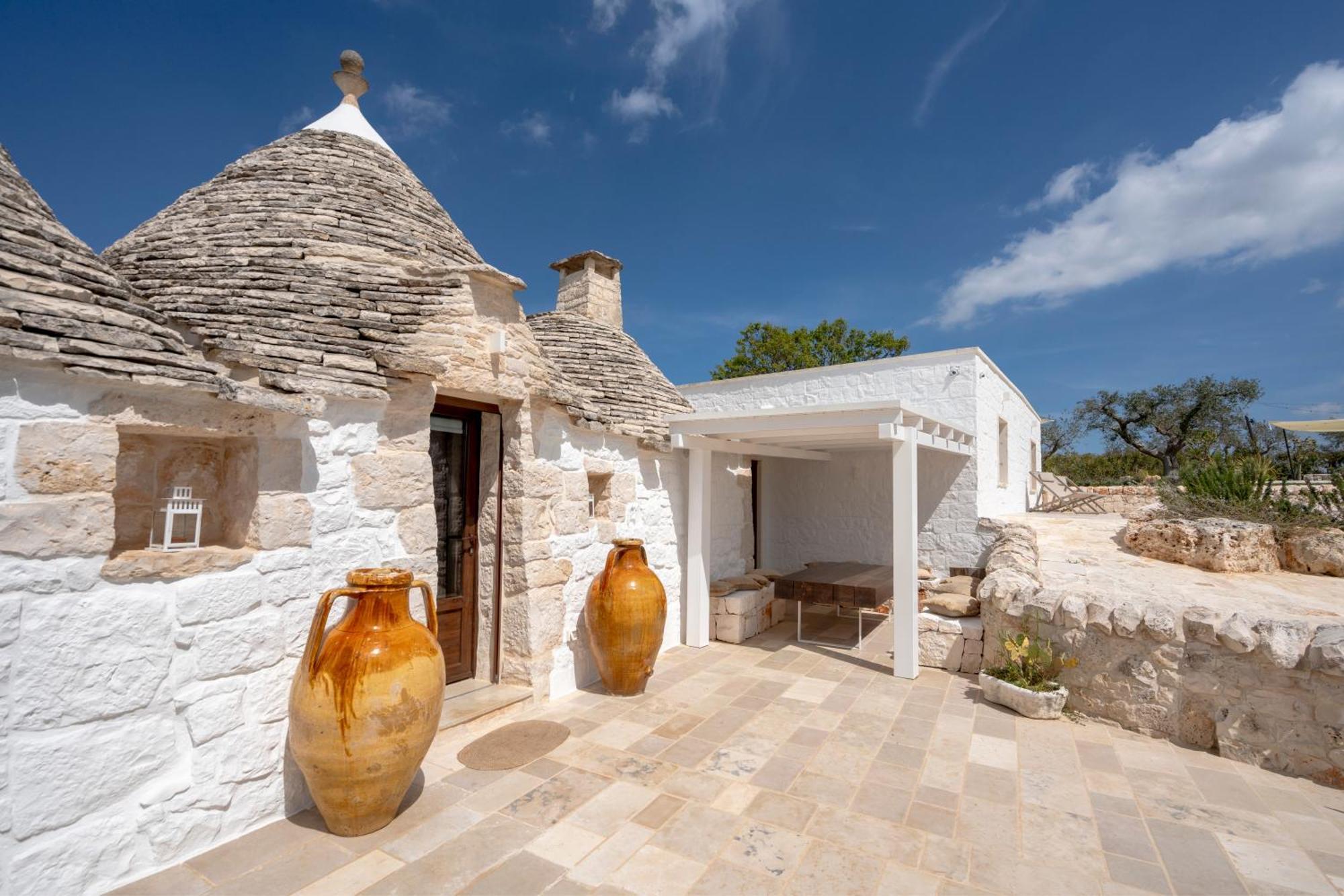 Trullo Perla Greta - Luxury Country Villa & Private Heated Pool ألبيروبيللو المظهر الخارجي الصورة